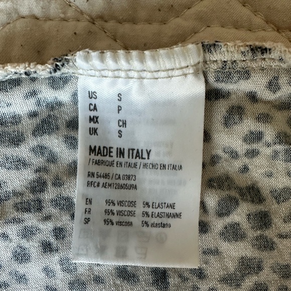 Cheetah Tube Top - American Eagle - Small - Picture 4 of 6